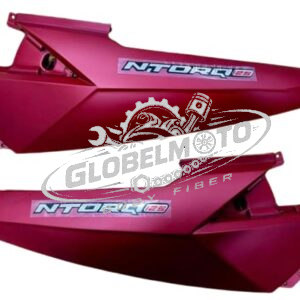 Back Panel TVS Ntorq 125 - Mett Red