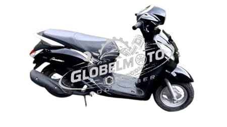 Yamaha Fascino Full Body Kit – Old Model Glossy Black Colour - Image 4
