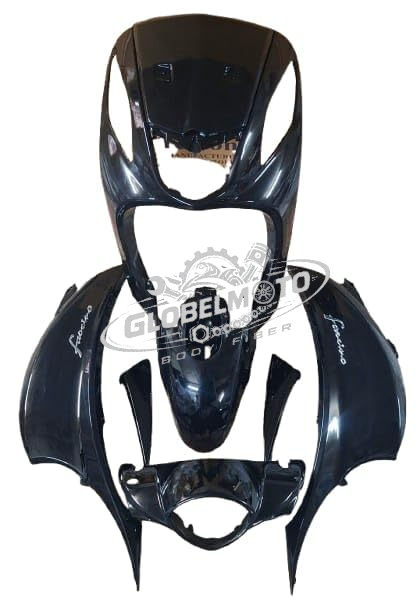 Yamaha Fascino Full Body Kit – Old Model Glossy Black Colour