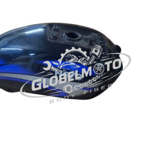 Petrol Tank  Hero Splendor Alloy Wheel BS4 - Black Blue