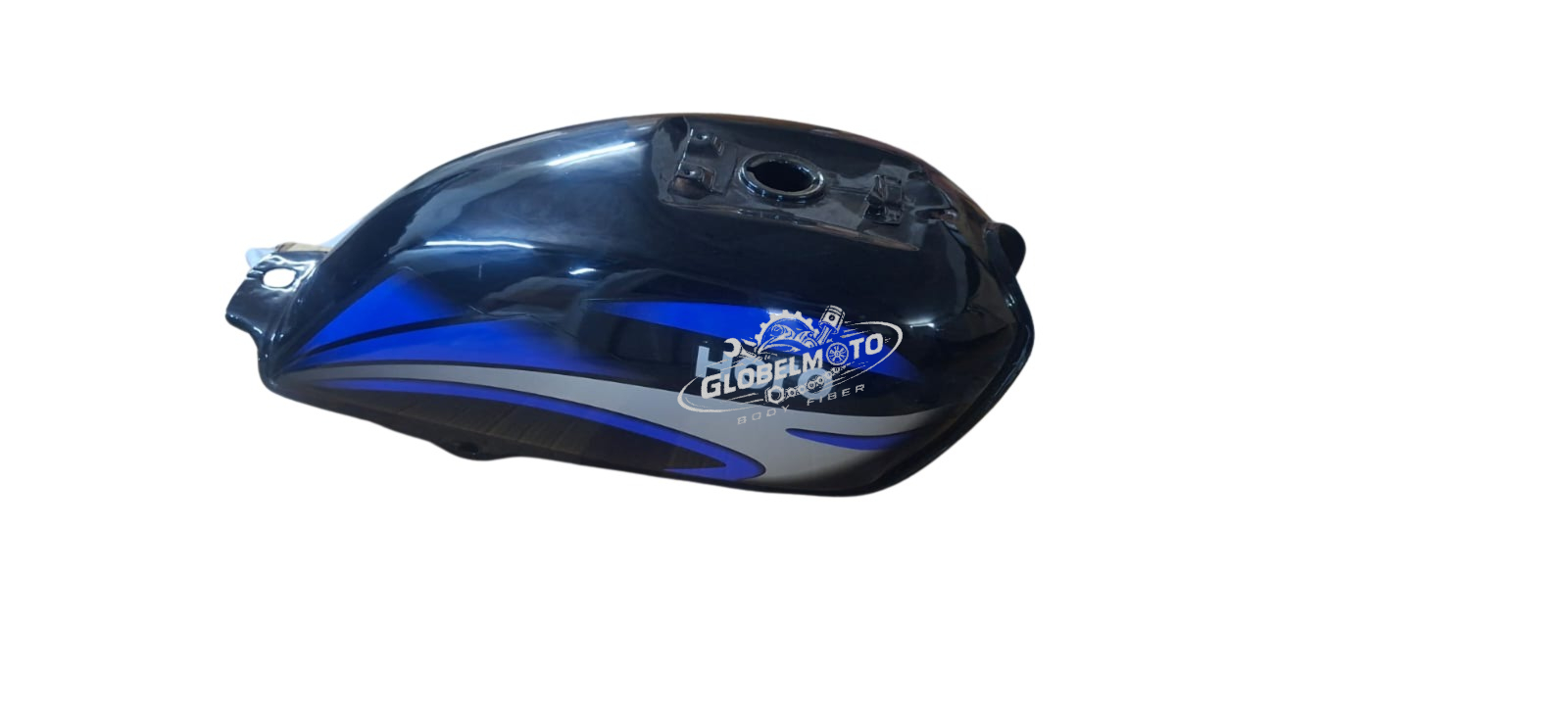 Petrol Tank Hero Splendor Alloy Wheel BS4 - Black Blue