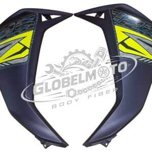 Front Panel Bottom TPFC  TVS Ntorq 125 -  Matte Blue Yellow Sticker 125 XT