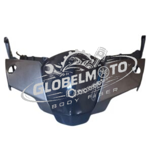 Headlight Visor with Glass TVS Ntorq 125 - Grey