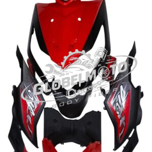Full Body Kit Honda Dio BS4 - Matte Grey Sport Red