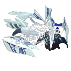Full Body Kit Yamaha R15 Version 2 - White Blue