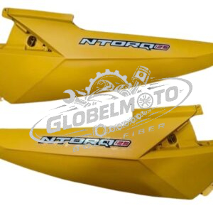 Back Panel TVS Ntorq 125 - Mett Yellow