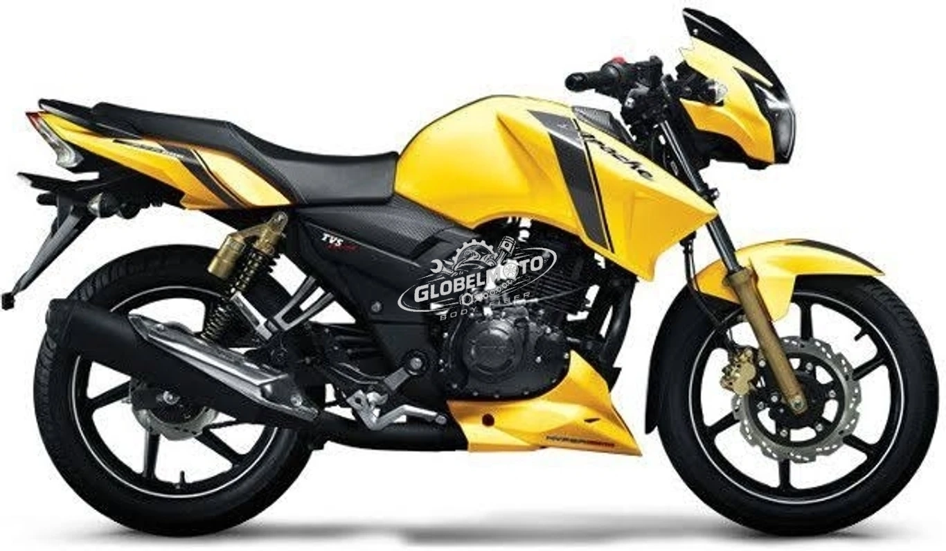 Engine guard TVS Apache RTR 160/180 – Yellow Colour - Image 5