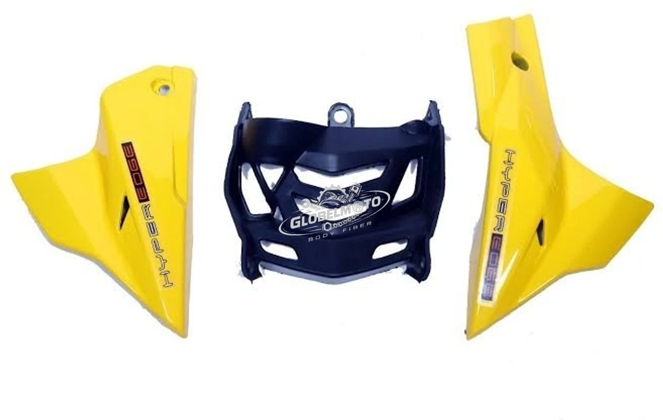 Engine guard TVS Apache RTR 160/180 – Yellow Colour - Image 2